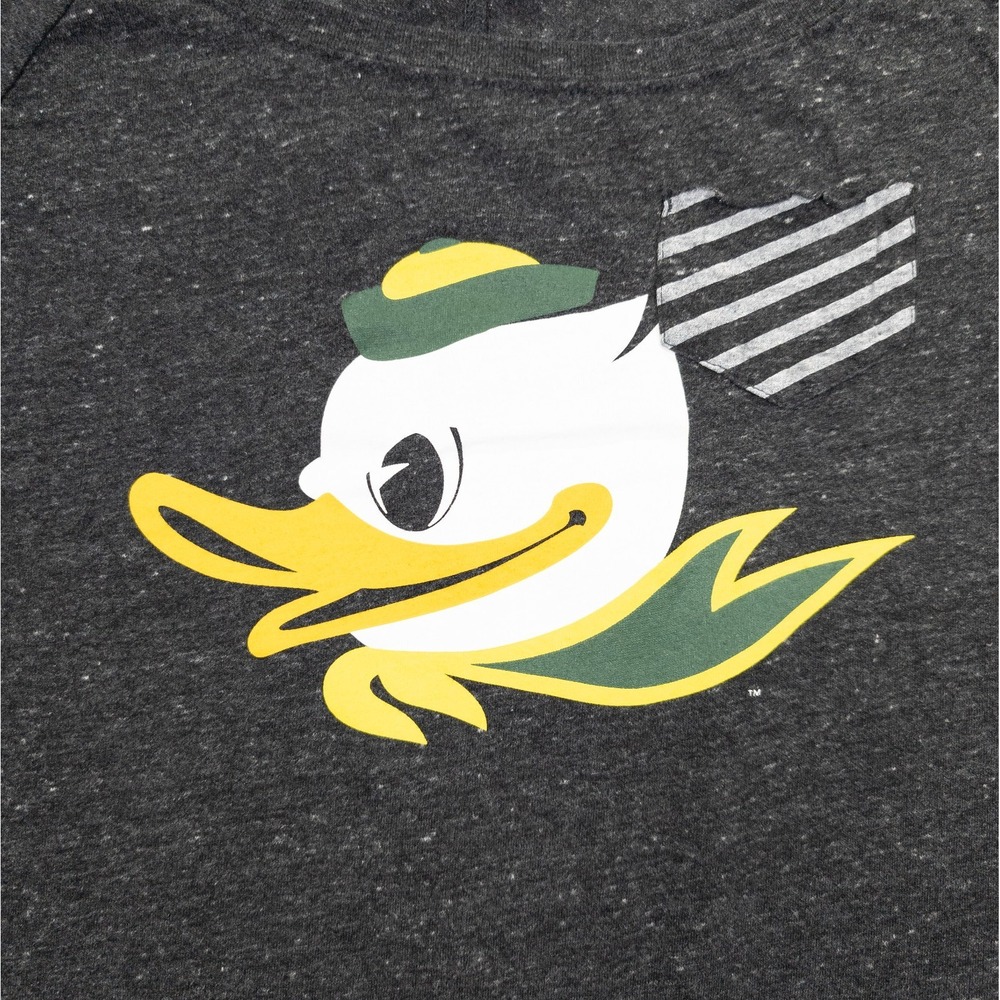 Nike Oregon Ducks Womens Shirt Size XL Gray Soaring Duck Graphic Soft Tshirt